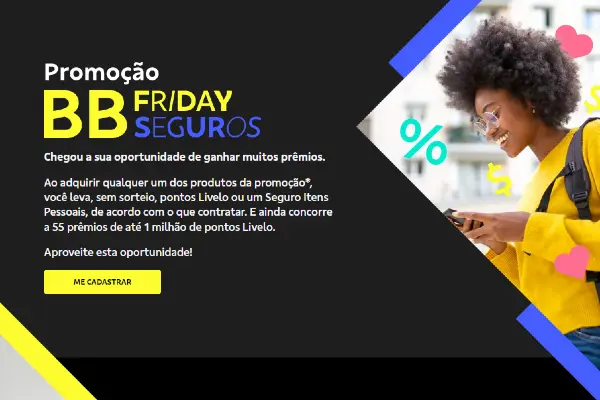 promoção bb friday seguros