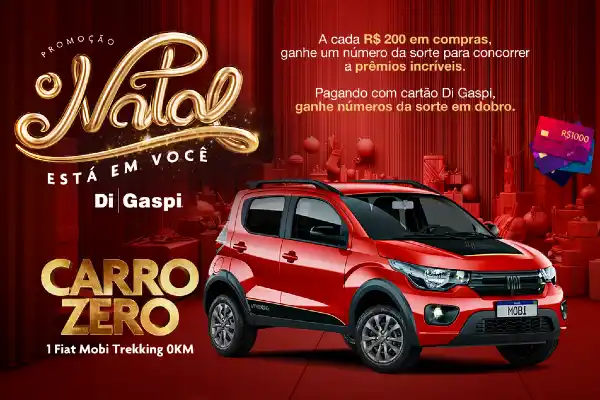 promoção natal di gaspi