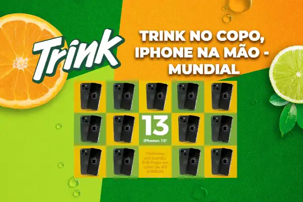 promoção trink