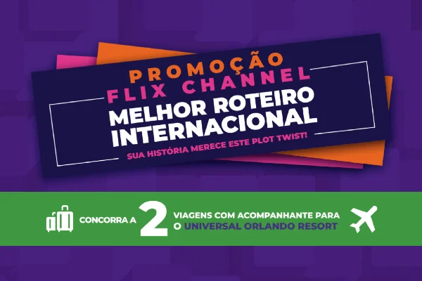promoção melhor roteiro internacional