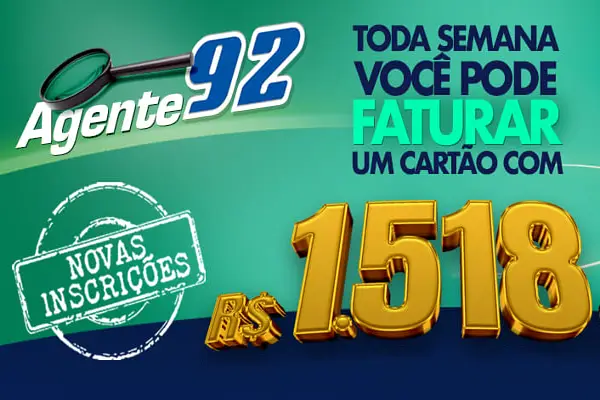 promoção agente 92