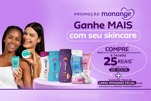 promoção monange