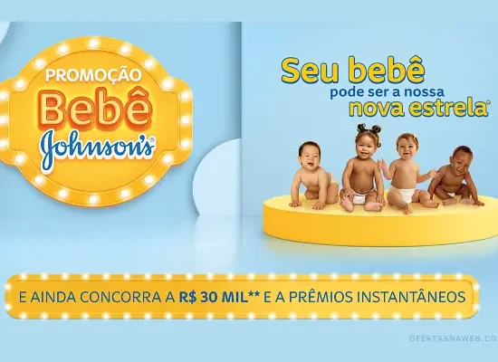 promoção bebê johnson's