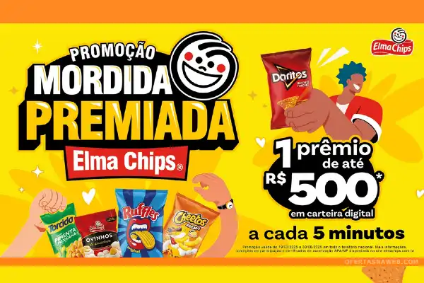 promoção elma chips