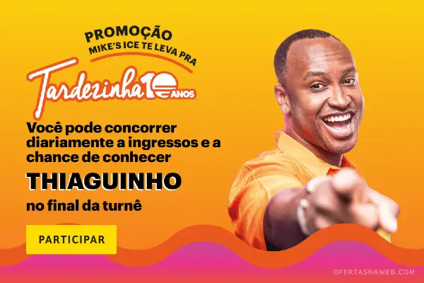 promoção mike's ice tardezinha