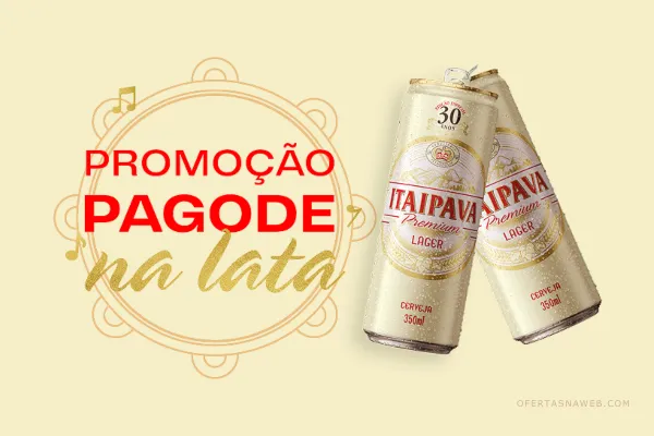 promoção pagode na lata itaipava