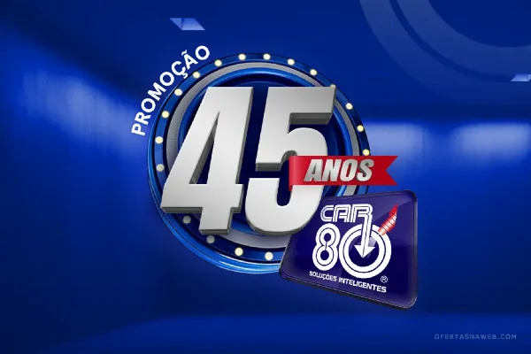 promoção car 80