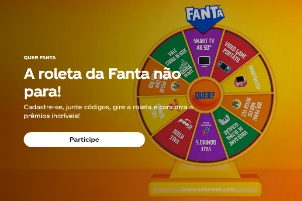 promoção fanta prêmios