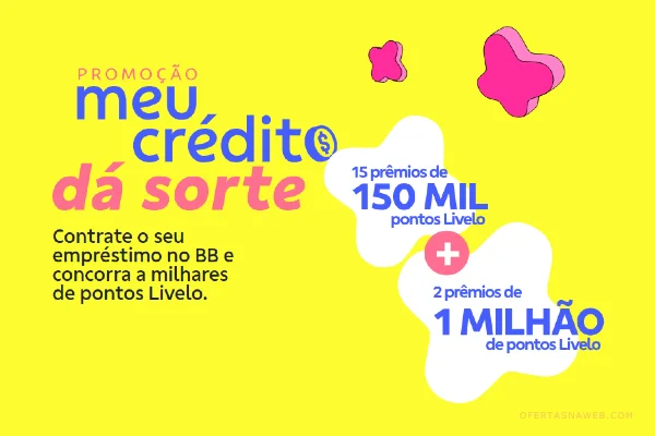 promoção meu crédito dá sorte