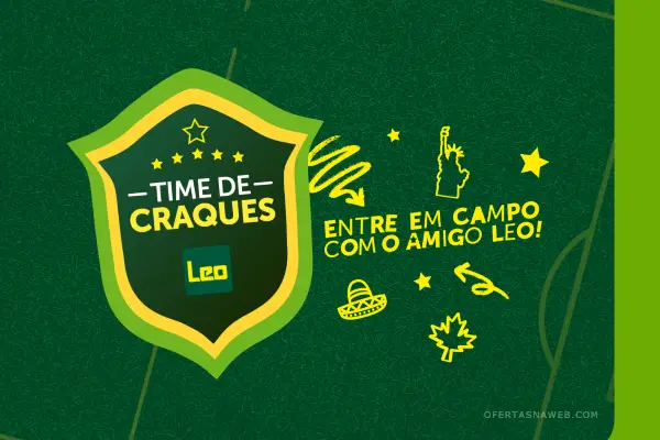 promoção time de craques