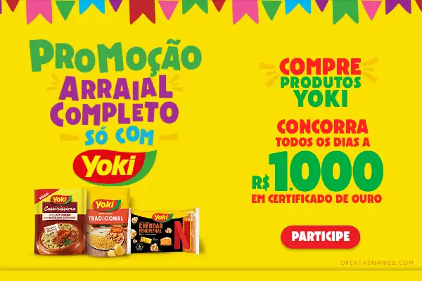promoção yoki