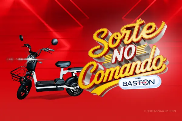 sorte no comando baston