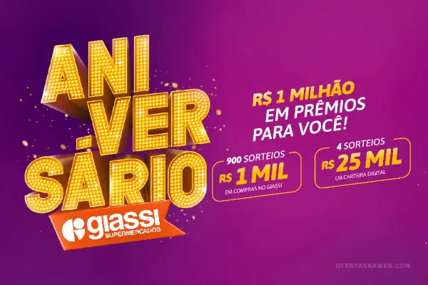 promoção aniversário giassi