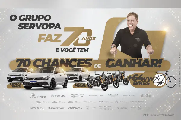 promoção aniversário servopa