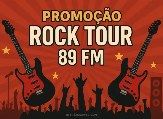 promoção rock tour 89 fm