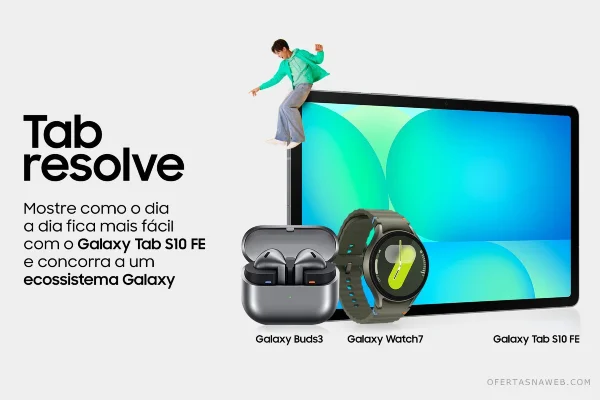 promoção tab resolve samsung