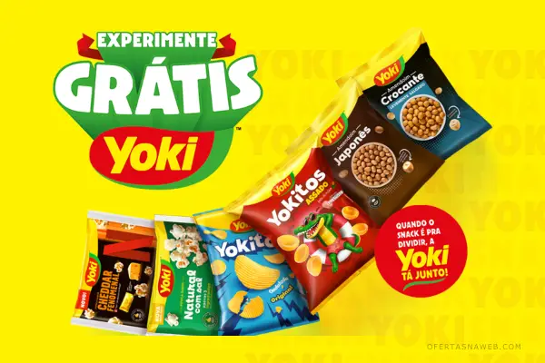 experimente grátis yoki