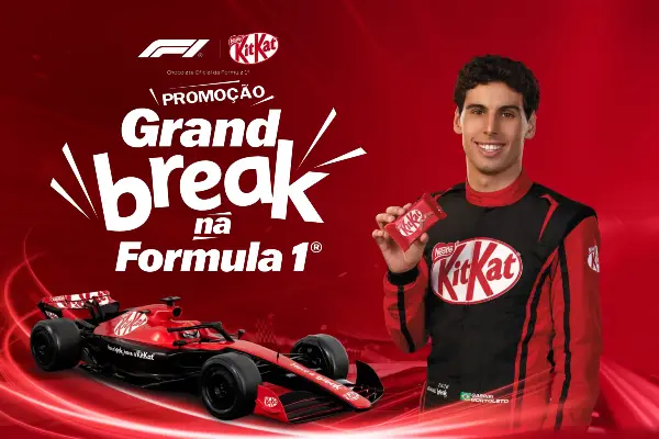 promoção kitkat f1 2026