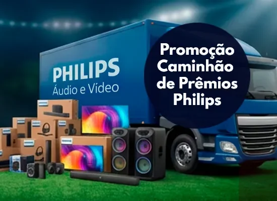 caminhão de prêmios philips