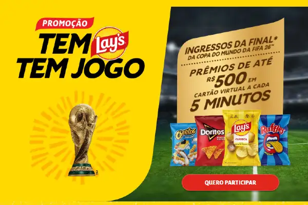 promoção lays