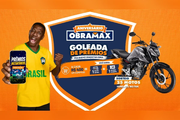 promoção aniversário obramax