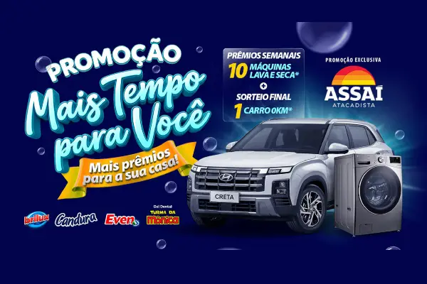 promoção assaí mais tempo para você