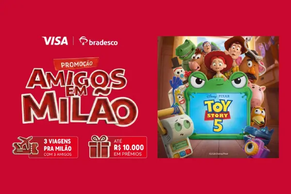 promoção bradesco visa