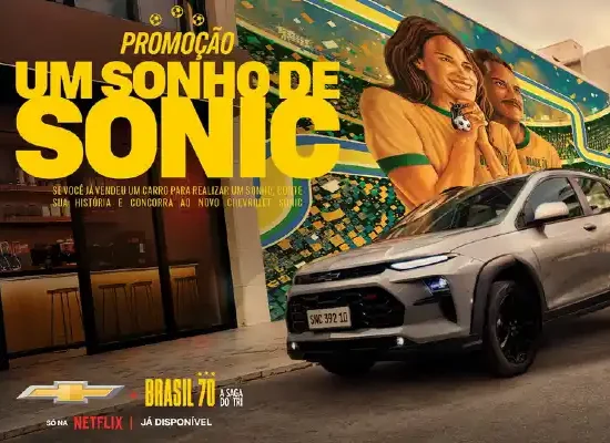 promoção chevrolet um sonho de sonic