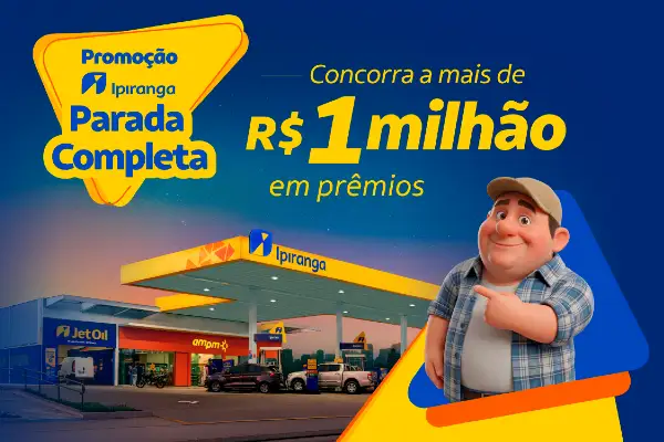promoção ipiranga parada completa