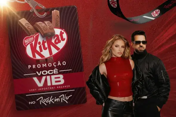promoção kitkat rock in rio