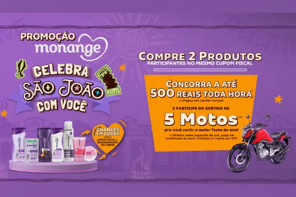 promoção monange