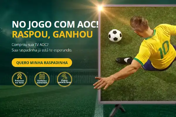 promoção no jogo com aoc