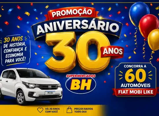 aniversário supermercados bh