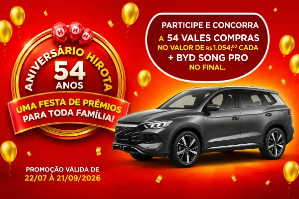 aniversário supermercados hirota