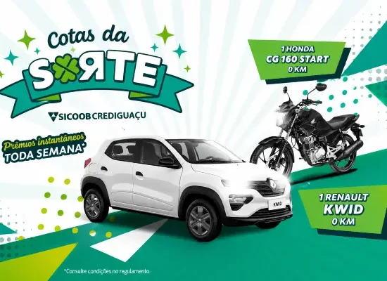 promoção cotas da sorte