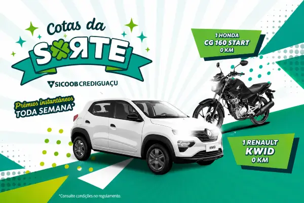 promoção cotas da sorte