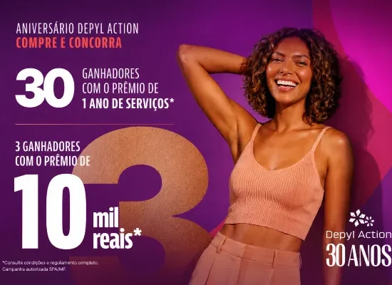 promoção depyl action