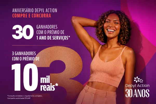 promoção depyl action