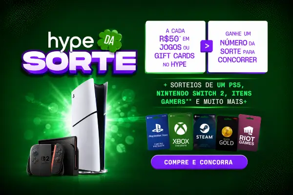 promoção hype da sorte