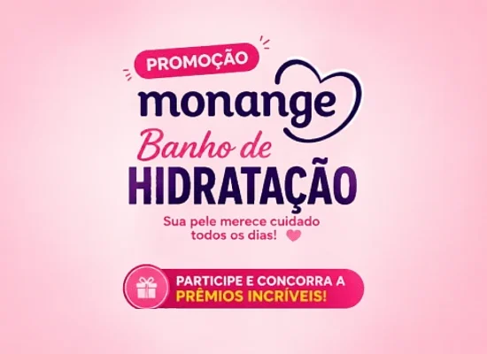 promoção monange banho de hidratação