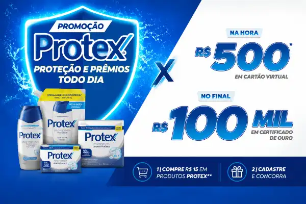 promoção protex