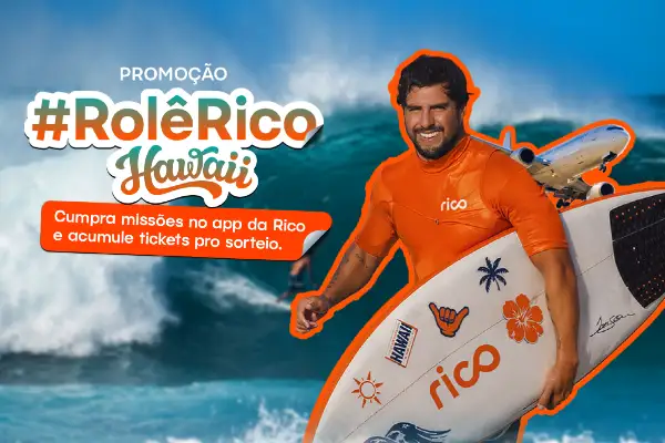 Promoção Rolê Rico no Hawaii Promoção Rolê Rico no Hawaii