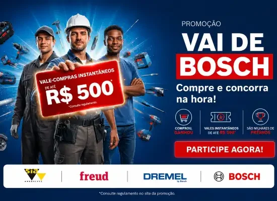 promoção vai de bosch