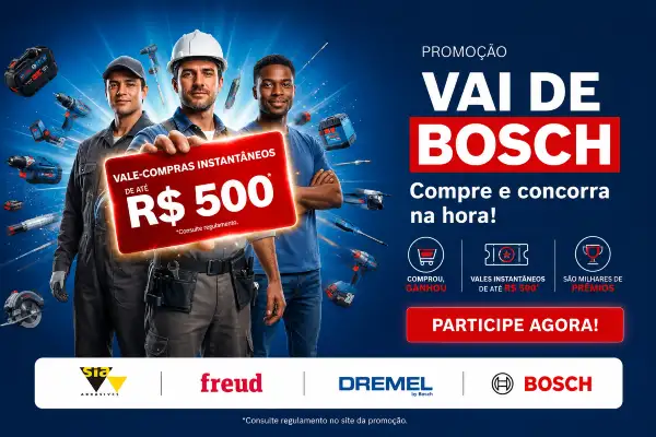 promoção vai de bosch