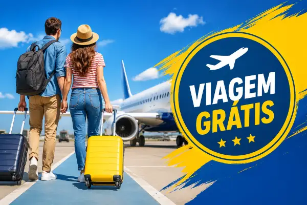 promoções para viajar grátis